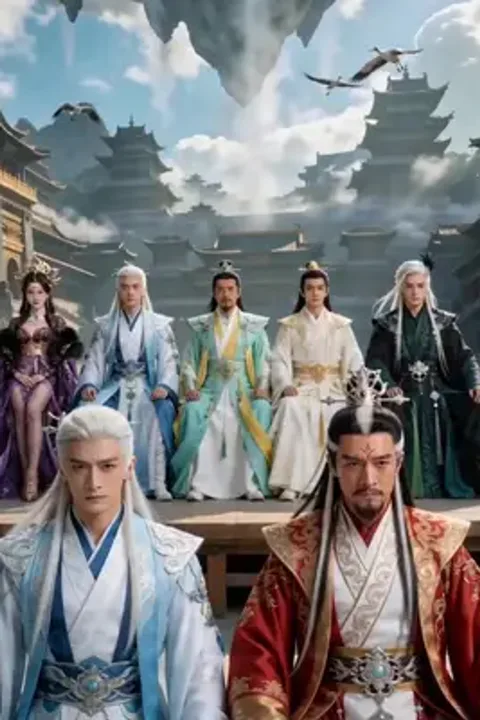 万倍返還の最強師匠のポスター
