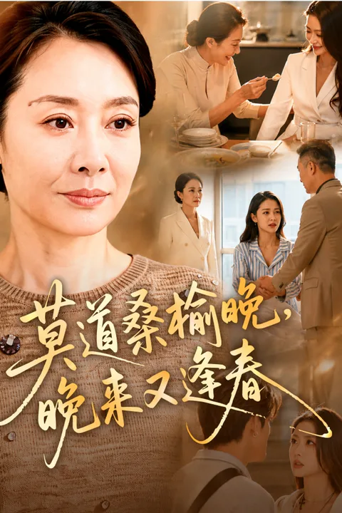 《莫道桑榆晚，晚来又逢春》海报