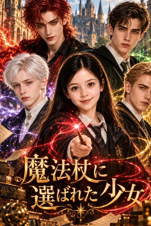 魔法杖に選ばれた少女のポスター