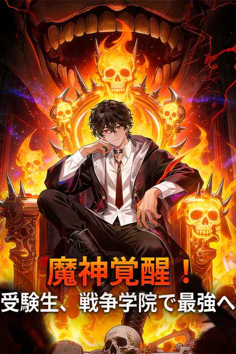 魔神覚醒！受験生、戦争学院で最強へのポスター