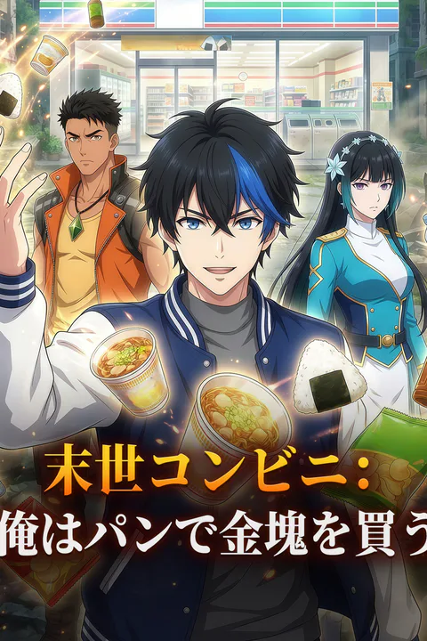 末世コンビニ：俺はパンで金塊を買うのポスター