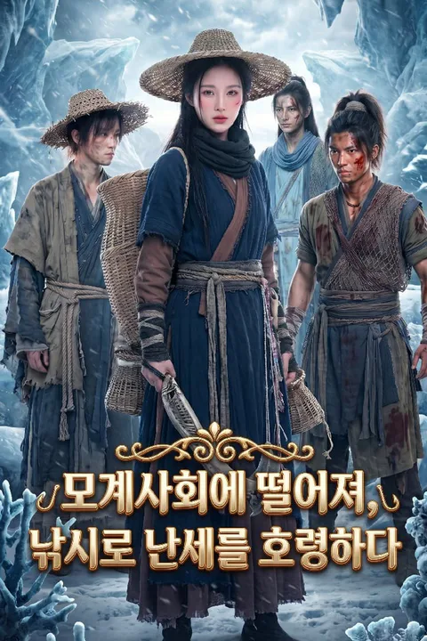 모계사회에 떨어져, 낚시로 난세를 호령하다 포스터