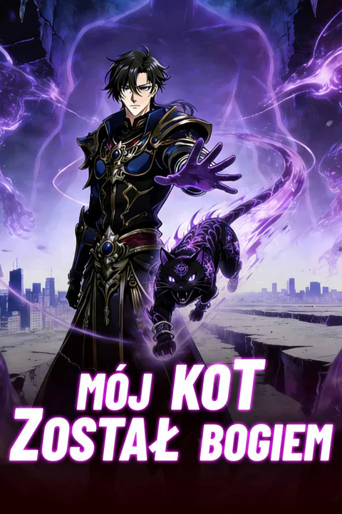 Mój kot został bogiem – plakat