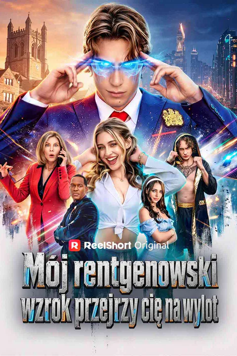 Mój rentgenowski wzrok przejrzy cię na wylot – plakat