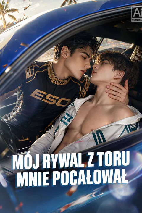 Mój rywal z toru mnie pocałował – plakat