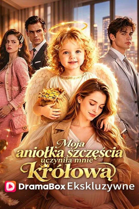 Moja aniołka szczęścia uczyniła mnie królową – plakat