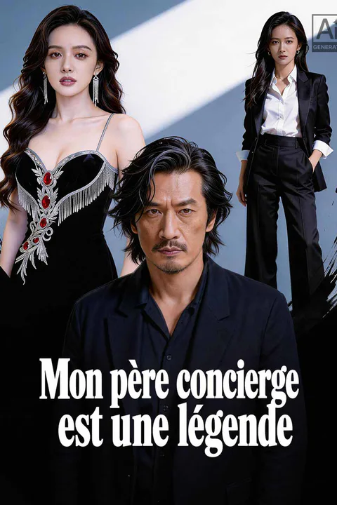 Affiche de Mon père concierge est une légende