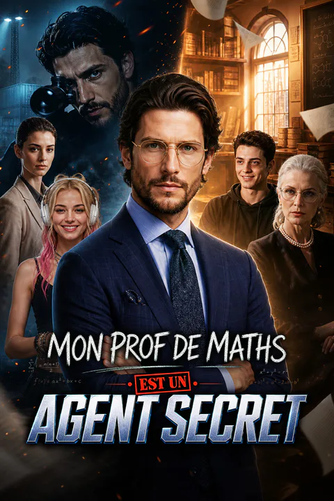 Affiche de Mon prof de maths est un agent secret