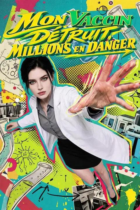 Affiche de Mon vaccin détruit, millions en danger