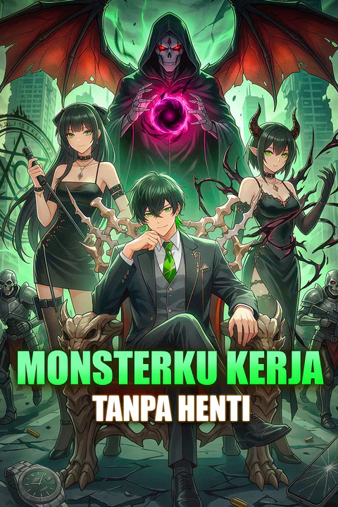 Poster Monsterku Kerja Tanpa Henti