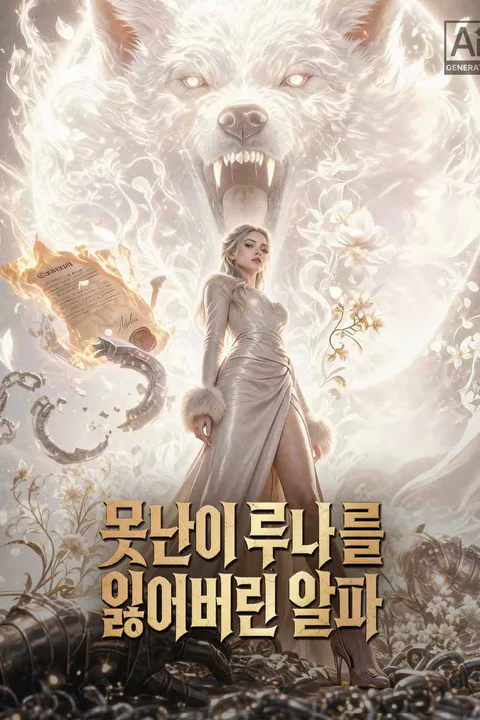 못난이 루나를 잃어버린 알파 포스터