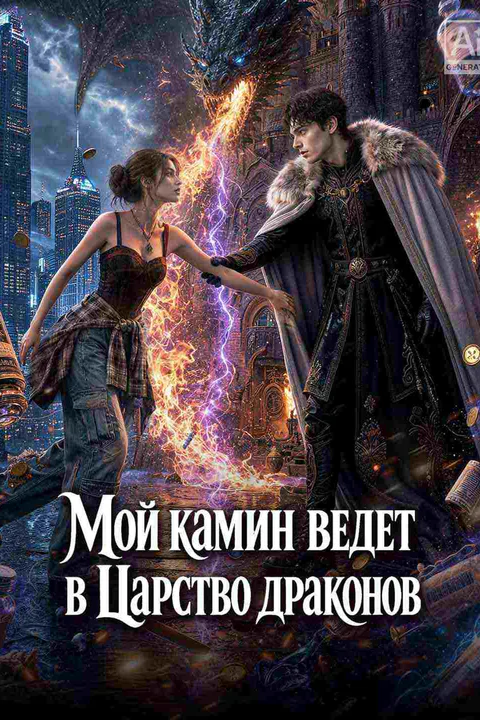 Постер «Мой камин ведет в Царство драконов»