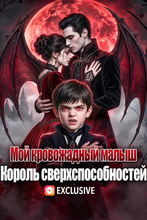 Постер «Мой кровожадный малыш: Король сверхспособностей (Дубляж)»