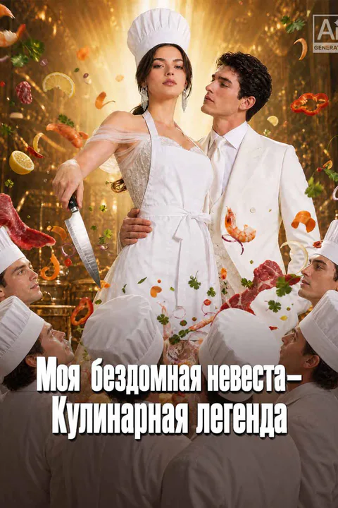 Постер «Моя бездомная невеста — Кулинарная легенда»