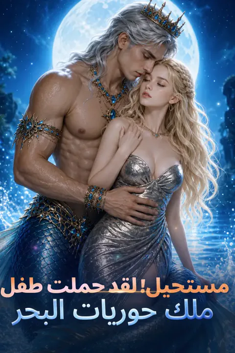 ملصق مستحيل! لقد حملت طفل ملك حوريات البحر