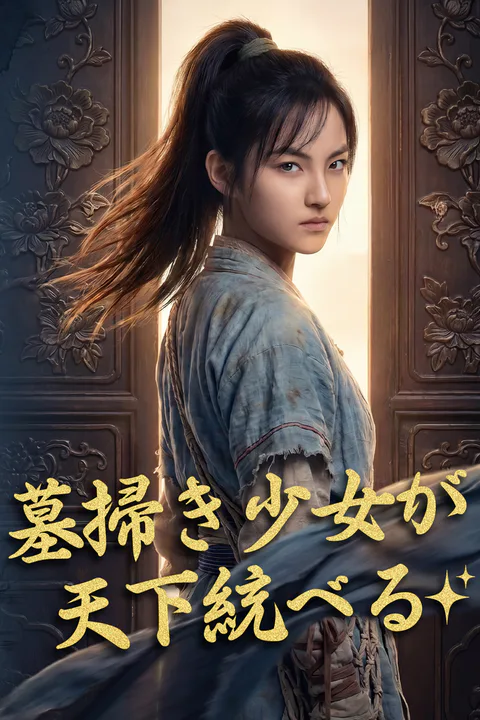 墓掃き少女が天下統べるのポスター