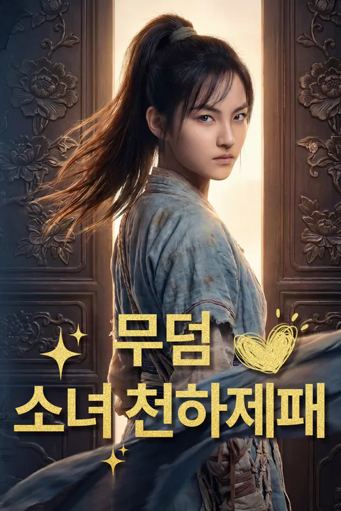 무덤 소녀 천하제패 포스터