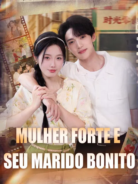 Pôster de Mulher Forte e seu Marido Bonito