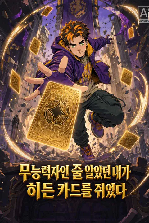 무능력자인 줄 알았던 내가 히든 카드를 쥐었다 포스터