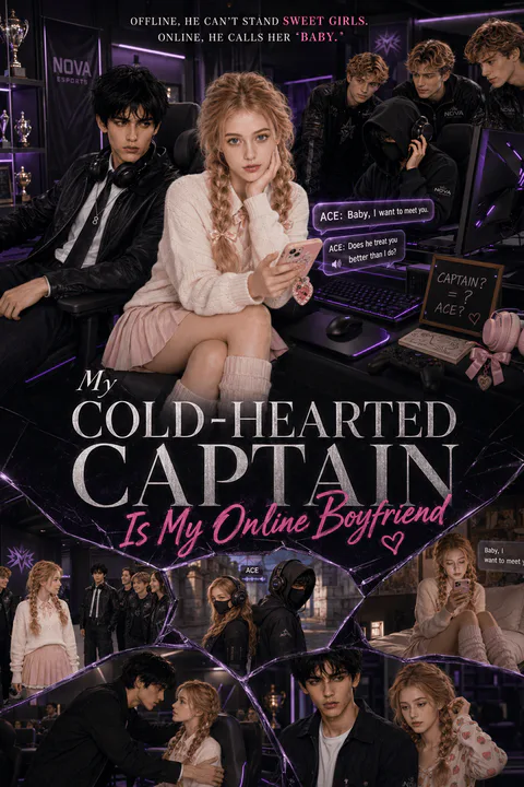 My Cold-Hearted Captain Is My Online Boyfriend poster
