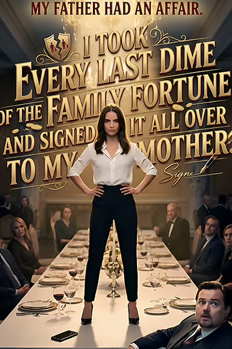 My father had an affair. So I took every last dime of the family fortune, and si poster