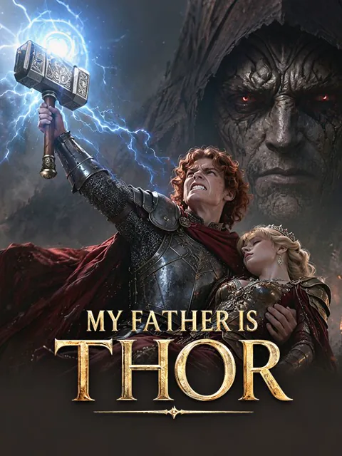 My father is Thor poster