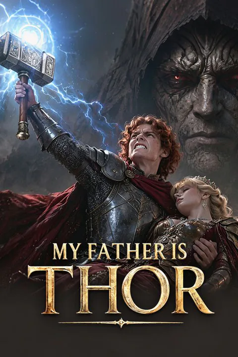 My father is Thor poster