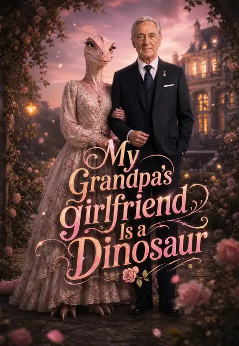 My Grandpa's girlfriend Is a Dinosaur poster