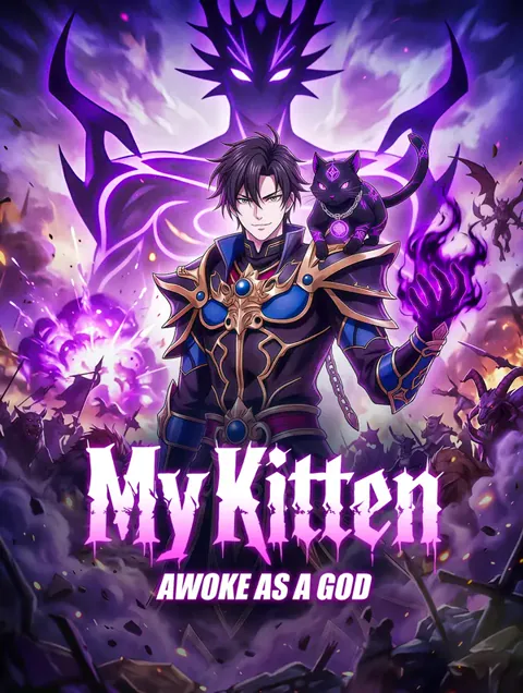My Kitten Awoke as a God poster