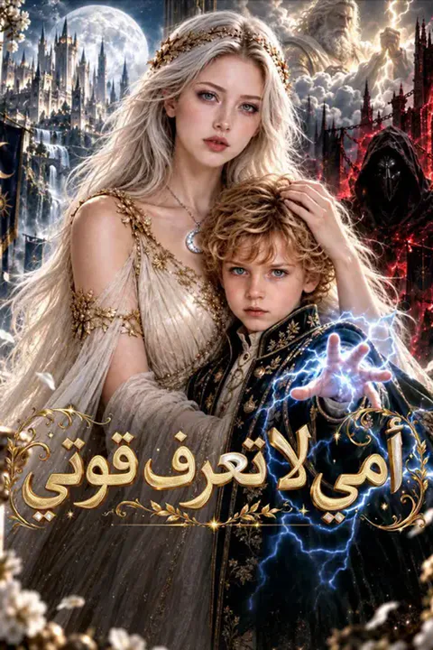 ملصق أمي لا تعرف قوتي