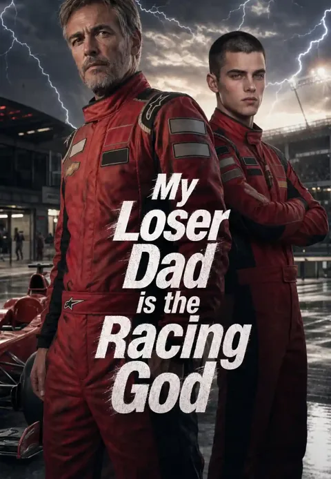 My Loser Dad is the Racing God poster