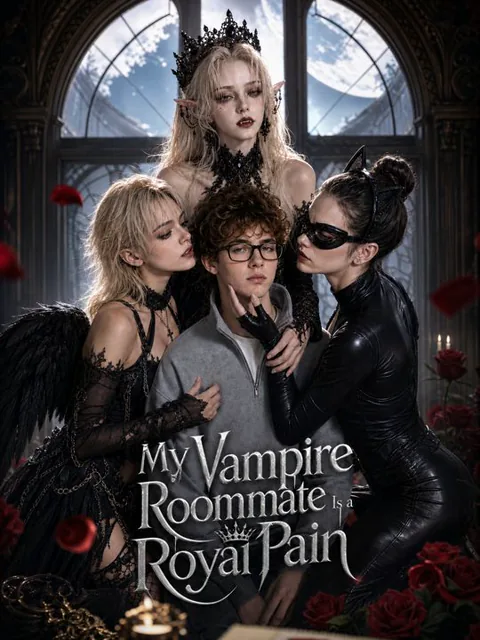 My Vampire Roommate Is a Royal Pain poster