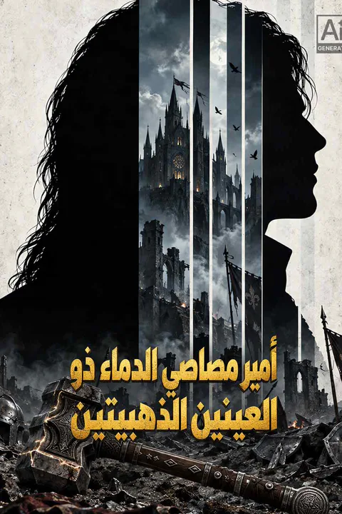 ملصق أمير مصاصي الدماء ذو العينين الذهبيتين