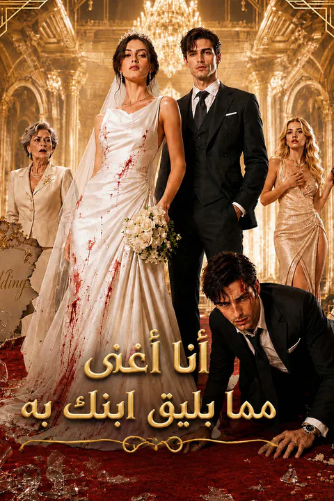 ملصق أنا أغنى مما يليق ابنك به