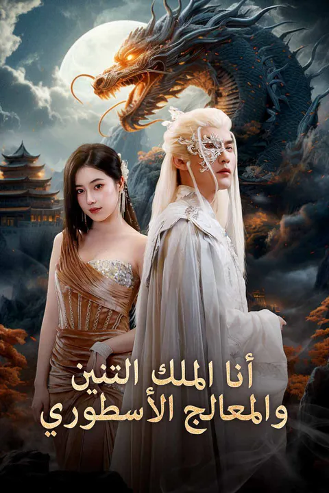 ملصق أنا الملك التنين والمعالج الأسطوري
