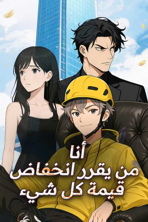 ملصق أنا من يقرر انخفاض قيمة كل شيء