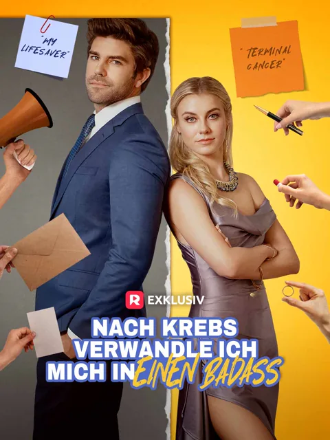Poster von Nach Krebs verwandle ich mich in einen Badass