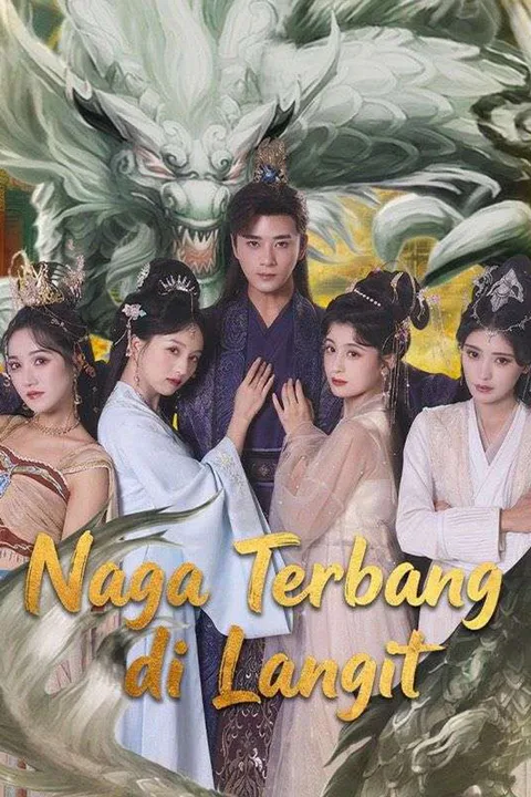 Poster Naga Terbang di Langit