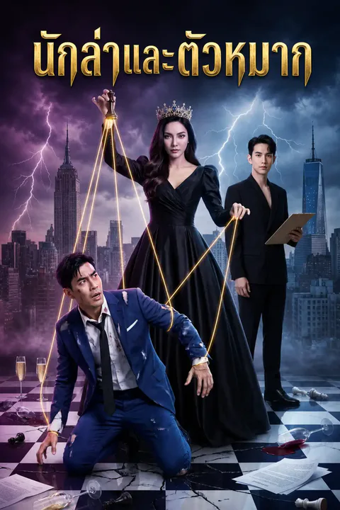 โปสเตอร์ นักล่าและตัวหมาก