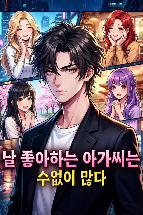 날 좋아하는 아가씨는 수없이 많다 포스터