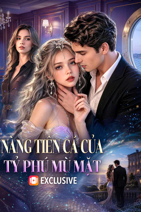Poster Nàng Tiên Cá Của Tỷ Phú Mù Mặt