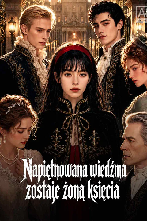 Napiętnowana wiedźma zostaje żoną księcia – plakat