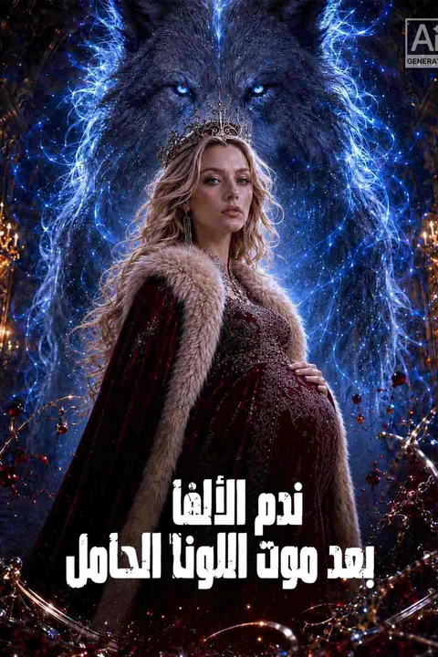 ملصق ندم الألفا بعد موت اللونا الحامل