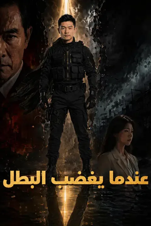 ملصق عندما يغضب البطل