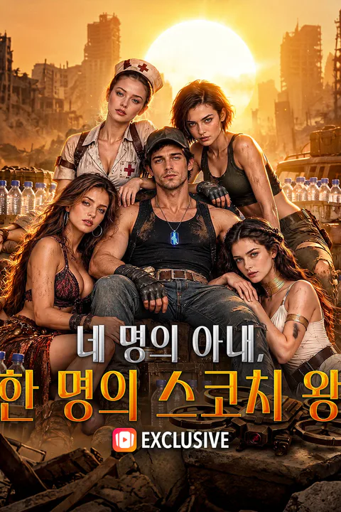 네 명의 아내, 한 명의 스코치 왕 포스터