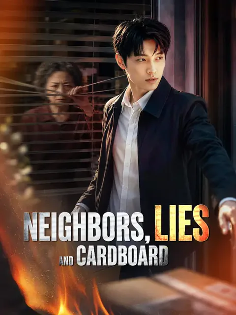 Neighbors, Lies, and Cardboard poster