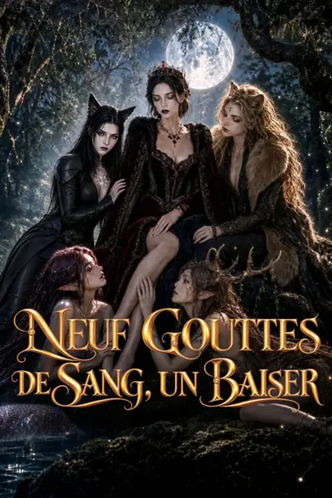 Affiche de Neuf gouttes de sang, un baiser
