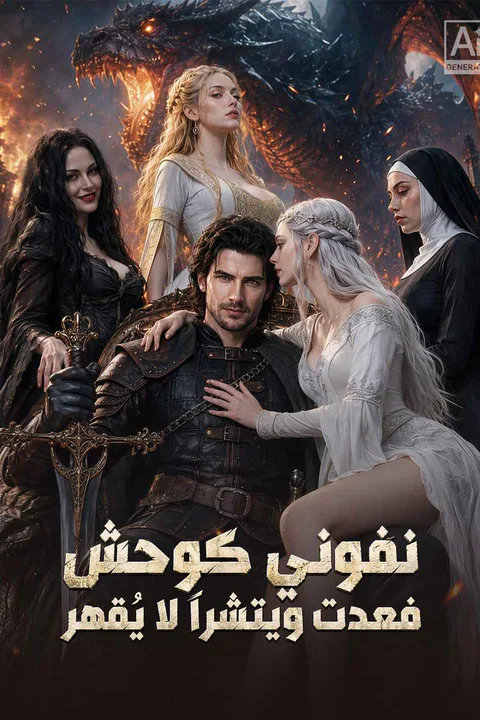 ملصق نفوني كوحش، فعدت ويتشرًا لا يُقهر