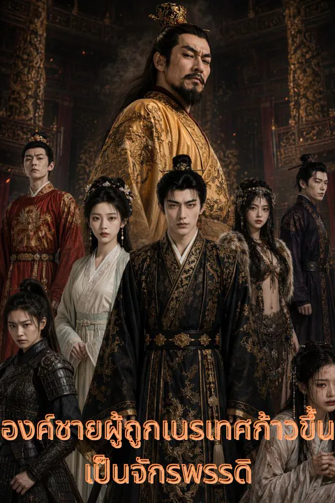 โปสเตอร์ องค์ชายผู้ถูกเนรเทศก้าวขึ้นเป็นจักรพรรดิ