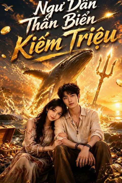 Poster Ngư Dân Thần Biển Kiếm Triệu